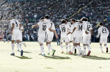 El Real Madrid ahoga al Levante en el fondo del mar