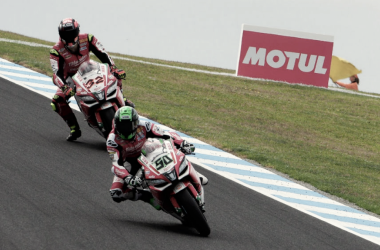 Primera tanda de entrenamientos libres para SBK completada