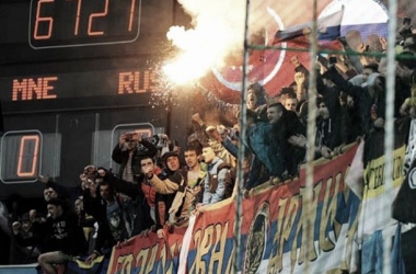 Graves incidentes no Montenegro x Rússia envergonham o desporto
