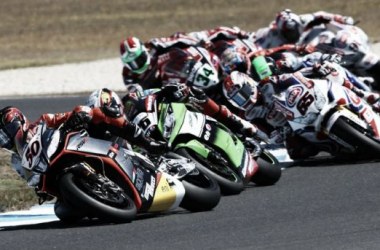 Resultado Primera carrera de Superbikes del GP de Aragón 2014