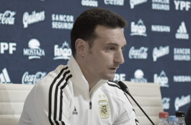 Lionel Scaloni: "Mientras se juegue la Copa América, todos tiremos para adelante"