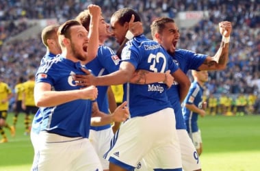 Schalke 04 2-1 Borussia Dortmund: Schalke steal spoils in entertaining Revierderby