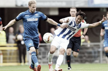 SC Paderborn 07 2-0 Karlsruher SC: Centre-back strikes earn vital three points