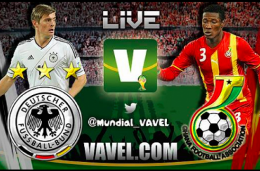 Live Germania - Ghana, Mondiali 2014 in diretta
