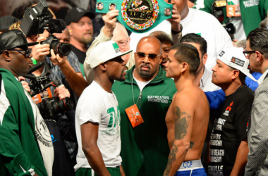 Floyd Mayweather Defeats Marcos Maidana