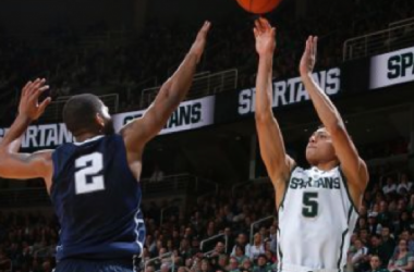 Michigan State Holds On Down the Stretch, Tops Penn State
