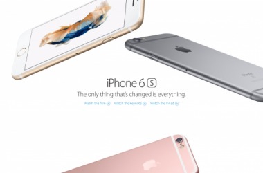 Apple Introduces New iPhone 6s, 6s Plus