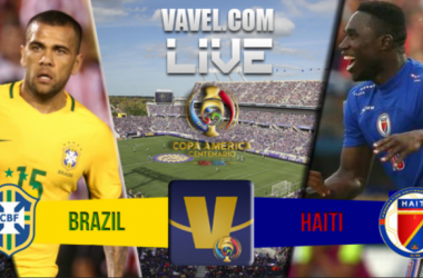 Score Brazil - Haiti in Copa America Centenario (7-1)