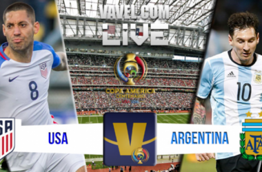 Score USA vs Argentina in Copa America Centenario Semifinal (0-4)