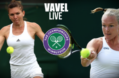 Result Simona Halep vs Kiki Bertens of the 2016 Wimbledon Third Round (2-0)