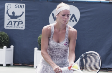 WTA Citi Open: Camila Giorgi picks up her first win over Eugenie Bouchard