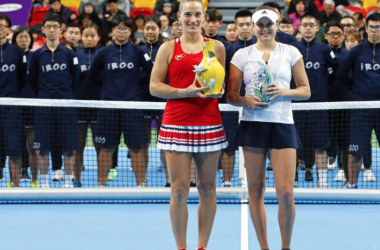 WTA Taipei: Timea Babos wins third career title
