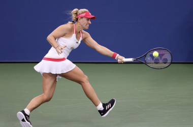 US Open: Angelique Kerber battles to take out Ann Li