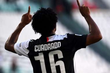 Juan Guillermo Cuadrado anotó gol con Juventus