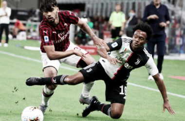 Derrota de Juventus con Cuadrado en cancha