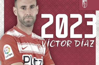 Víctor Díaz renueva con el Granada hasta 2023