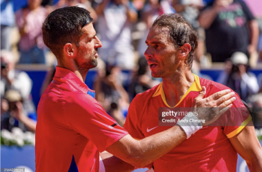 Novak Djokovic beats Rafael Nadal in the Olympic game