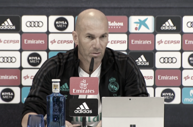 Zidane: "Vuelve la Copa mañana y la afrontamos con la máxima ilusión de poder pasar la eliminatoria"