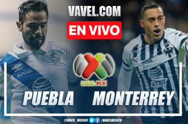 Goles y Resumen del Puebla 1-2 Monterrey en Liga MX 2023