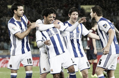 Real Sociedad vs SD Eibar: puntuaciones de la Real Sociedad, jornada 25 de Primera División