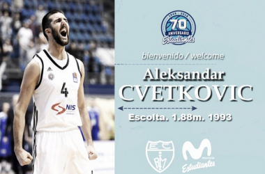 Aleksandar Cvetkovic completa la plantilla de Estudiantes