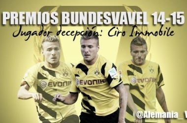 Jugador decepción de la Bundesliga 2014/2015: Ciro Immobile