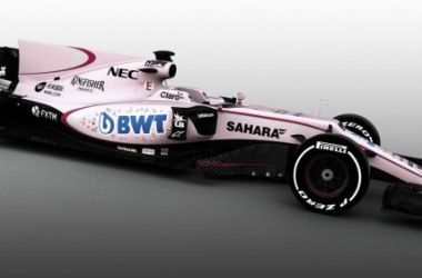 El nuevo Force India será rosa