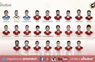 Juanfran y Koke irán con la Selección Española