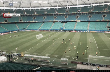 Último entrenamiento de España antes del debut mundialista