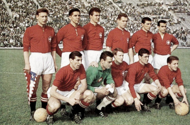 Partidazo Suiza 3-2 Suecia Eliminatorias europeas 1962