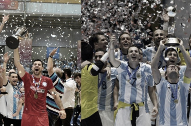 El doblete Mundial de Argentina en el Futsal