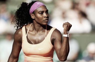 Brillante debut de Serena Williams en Roland Garros