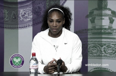 Serena Williams: &quot;Por lo menos fui capaz de estar en Río&quot;