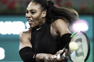 Sufrido triunfo de Serena que asegura el duelo de hermanas en Indian Wells