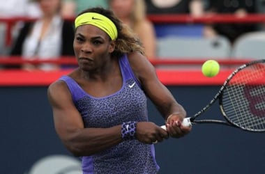 Montreal, Serena Williams rullo compressore