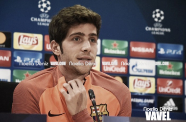 Sergi Roberto: "Quiero ser protagonista dentro del campo"