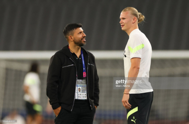 Sergio Agüero: "Erling Haaland and I would have formed a brilliant partnership up front"