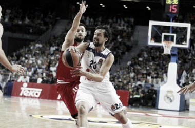 Un Madrid trabajador y acertado empequeñece a Olympiacos