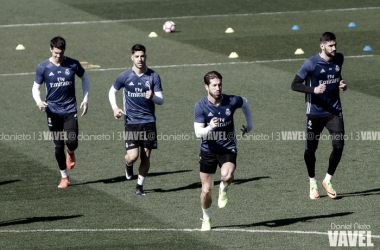 Los internacionales vuelven a entrenar con el Real Madrid