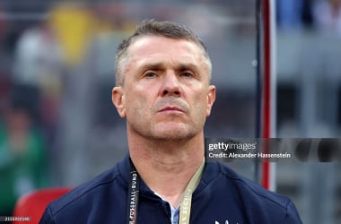 Serhiy Rebrov Praises Ukraine's 'Desire' in Germany Draw