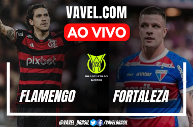 Gols e melhores momento de Flamengo x Fortaleza pelo Campeonato Brasileiro  (1-2)