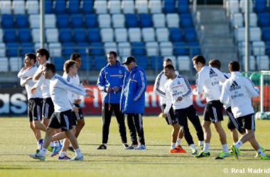El Real Madrid ya entrena pensando en el Olímpic de Xàtiva