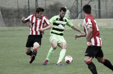 Sestao River - Bilbao Athletic: el derbi del gol