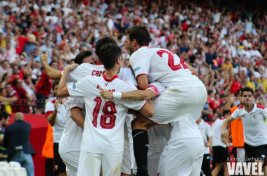 El Sevilla de Sampaoli y Vitolo