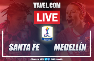 Resumen Santa Fe vs Medellín (1-1) por la semifinal de vuelta de la Liga BetPlay Femenina