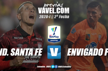 Previa Santa Fe vs. Envigado: el 'naranja' quiere sorprender en el debut del 'león' en casa