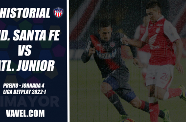 Historial Santa Fe vs. Junior: dominio del 'león'