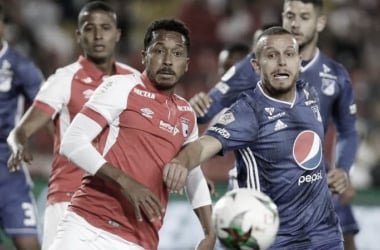 Santa Fe y Millonarios dejaron otro clásico en tablas