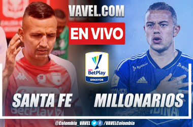 Resumen y goles: Santa Fe 1-2 Millonarios en la fecha 10 por Liga BetPlay 2023-I