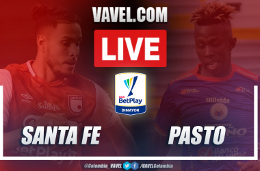 Resumen Santa Fe vs Deportivo Pasto (2-2) en la fecha 11 por Liga BetPlay 2021-I